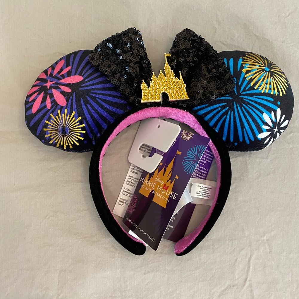 Disney Minnie Mouse The Main Attraction 2020 Grand Finale Ears 12/12 NWT
